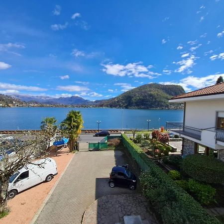 Villa Aida Lake View Lavena Ponte Tresa Bagian luar foto
