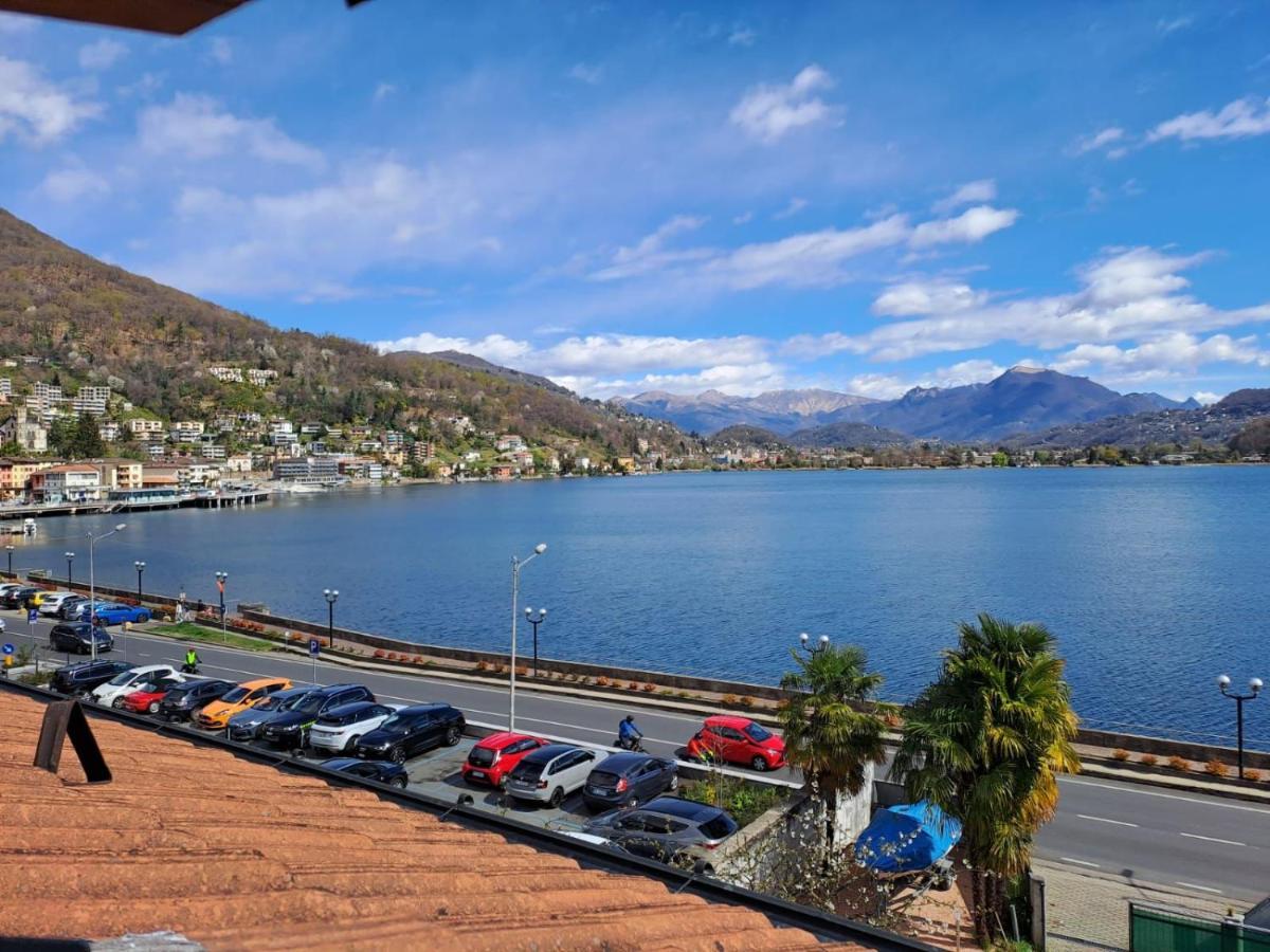 Villa Aida Lake View Lavena Ponte Tresa Bagian luar foto